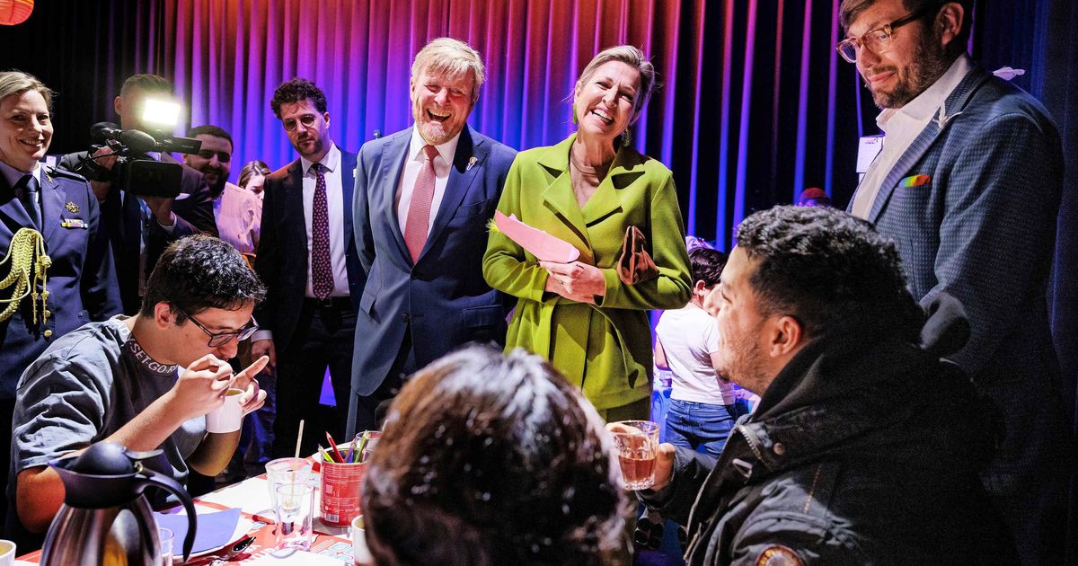 Tiempo de libertad alegre con el rey Willem-Alexander y Máxima: