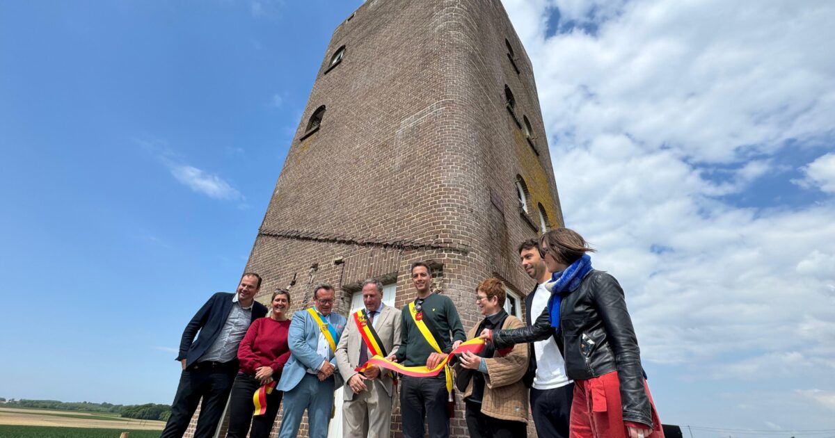 Torre de observación alemana en Poperinge es una nueva atracción
