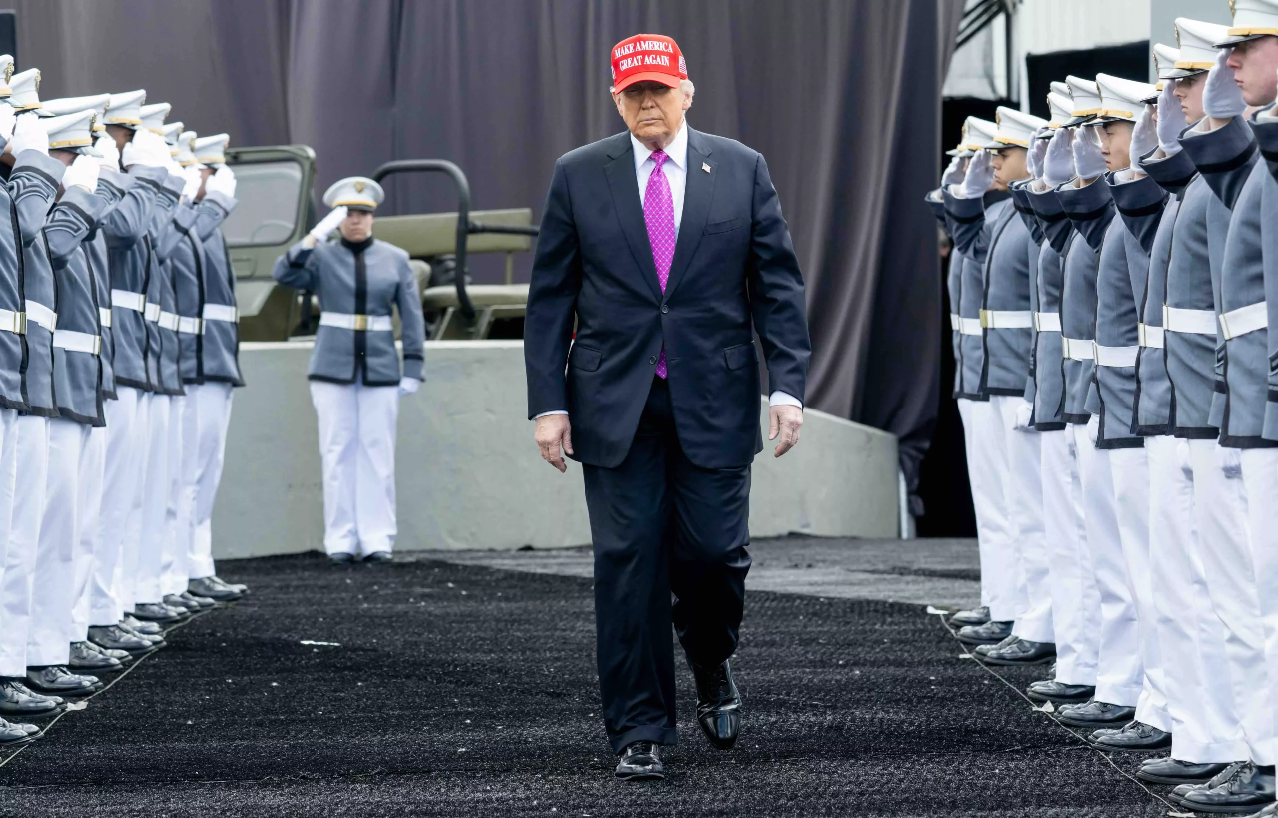 Trump a los soldados de élite: "Puede hacer lo que