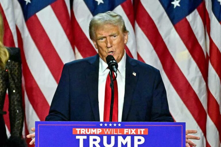 Trump quiere aranceles del 50 por ciento sobre los bienes