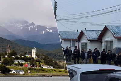 TsunamialyMarm después del terremoto de la costa sur de Chile