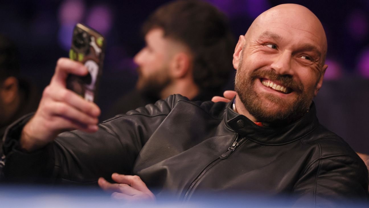 Tyson Fury: "Sin prisa por volver, me quedo retirado."