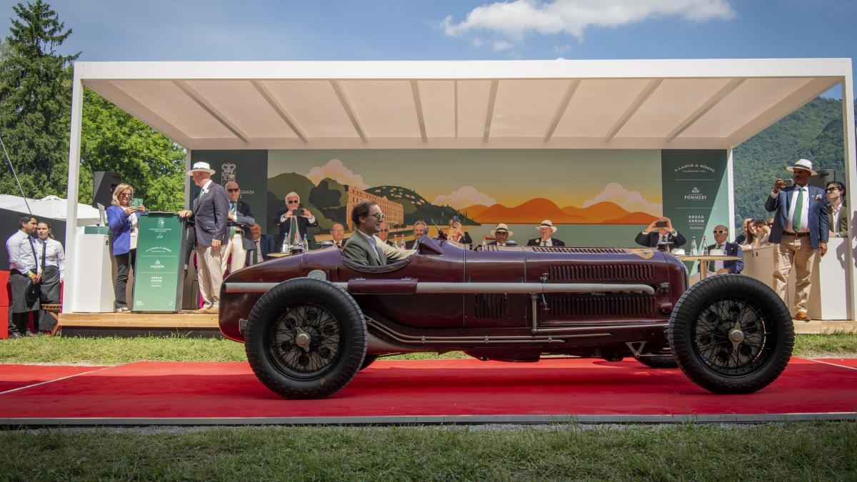 Un Alfa Romeo P3 de 1934 gana lo mejor del