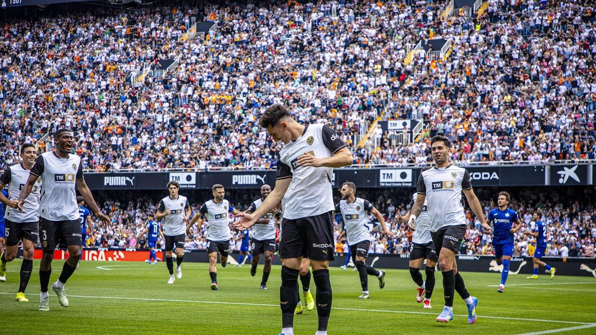 Valencia 3-0 Getafe (resumen del resultado del partido)