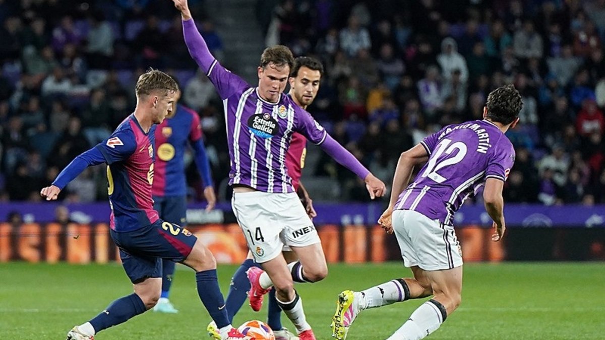Valladolid 1-2 Barcelona (resumen de resultados del partido)