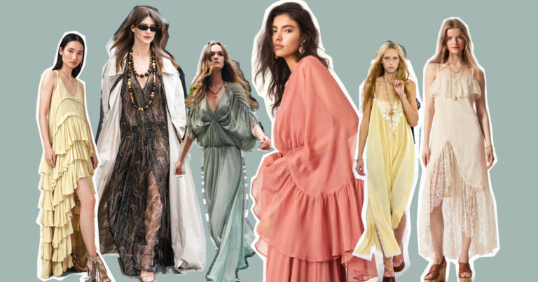 Vestido Boho 2025: el vestido de primavera más deseado ha