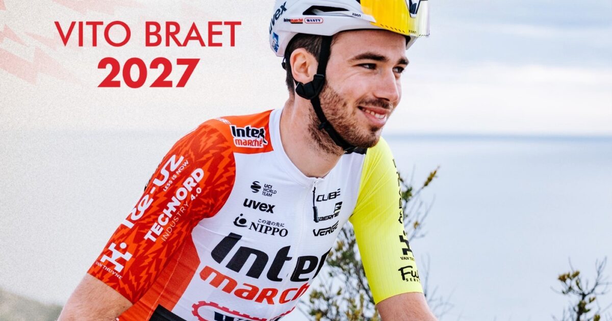 Vito Braet extiende un contrato con Intermarché-Wanty