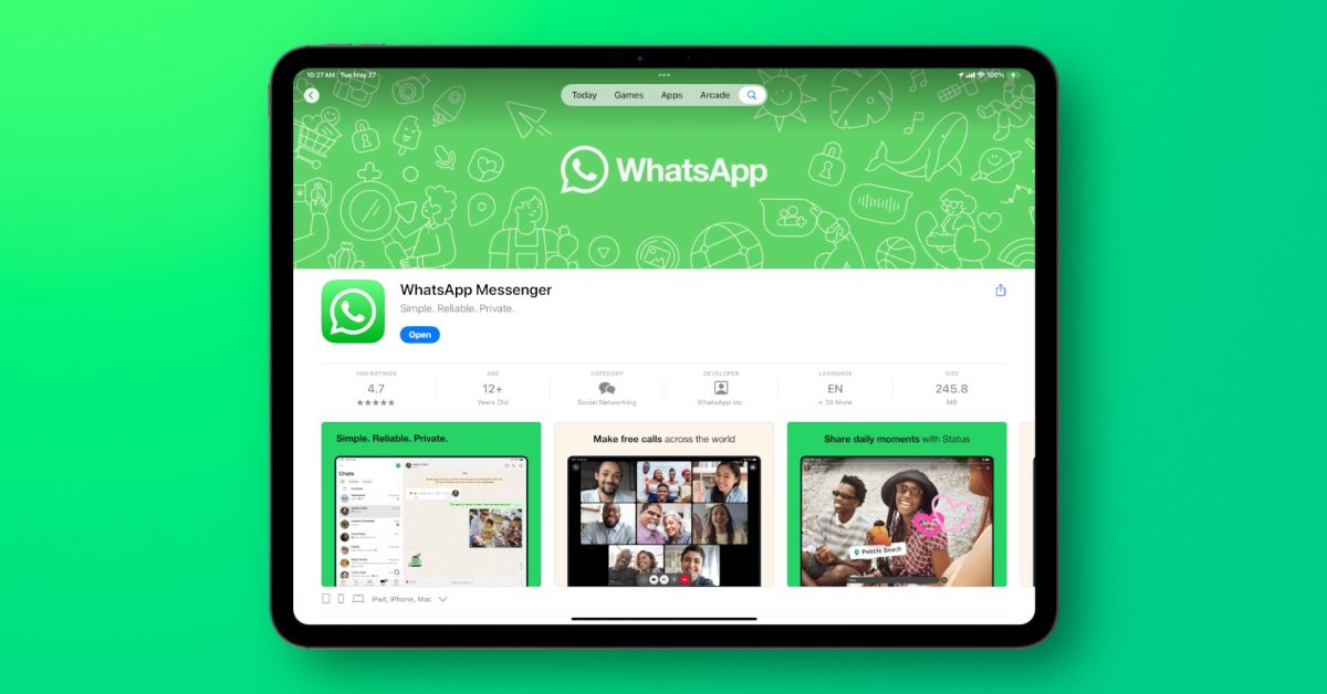 WhatsApp lanza su aplicación oficial para iPad, ahora disponible en