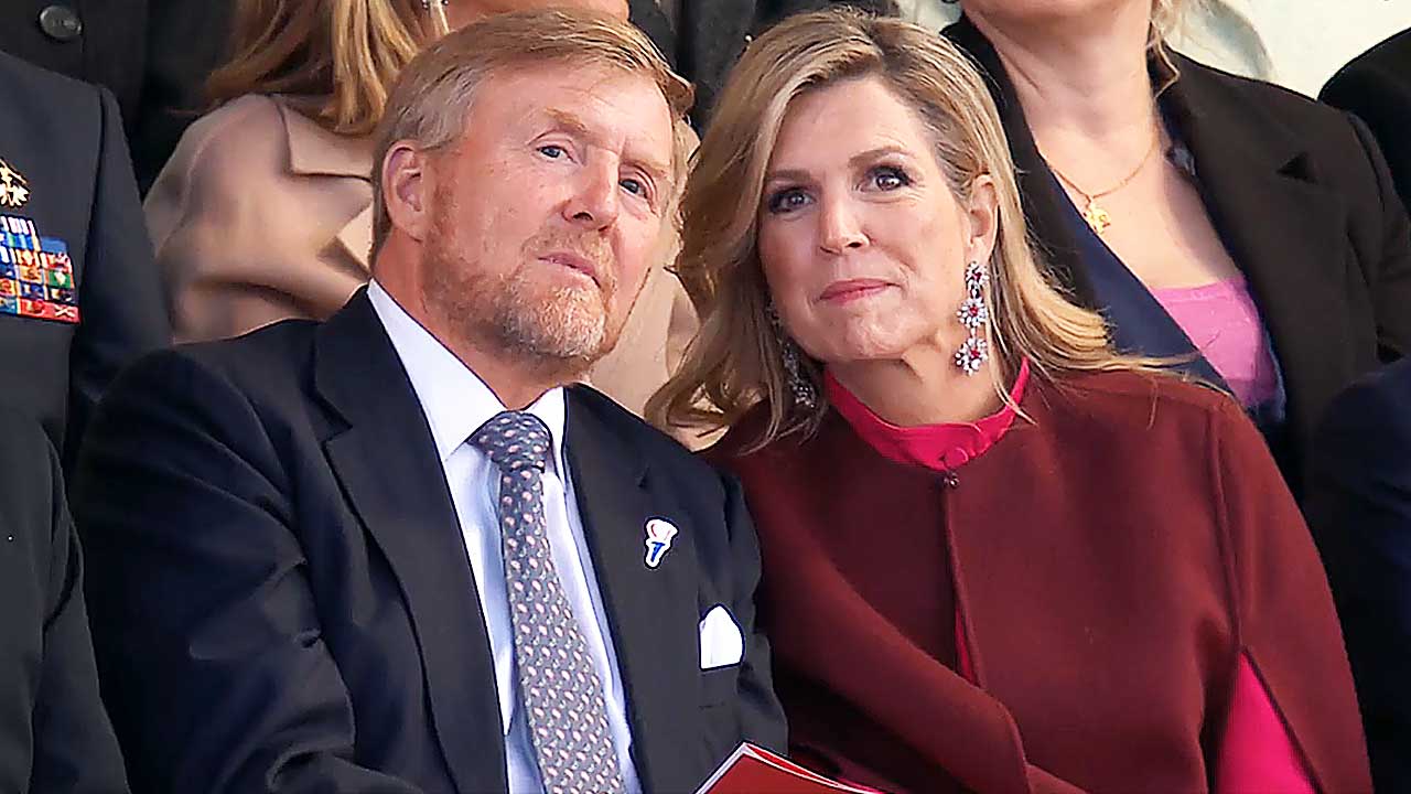 Willem-Alexander vive de repente más grueso nuevamente en la televisión: