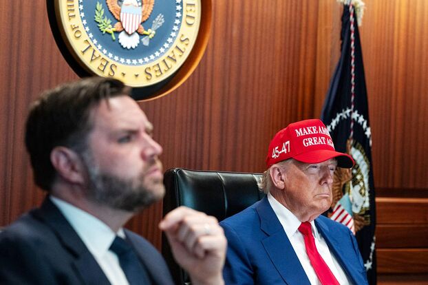 Trump en conferencia de prensa