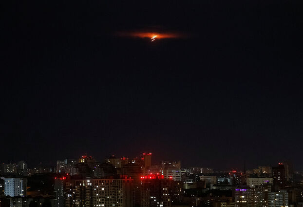 Un drone ruso ha explotado en Kiev. REUTERS/Gleb Garanich