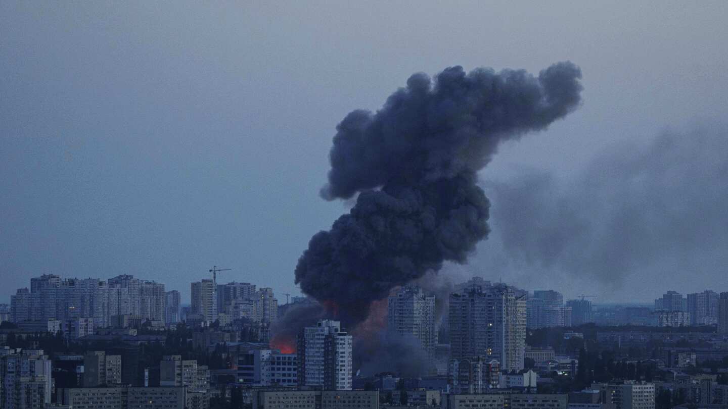 Ataque con misiles y drones rusos en Ucrania deja 4