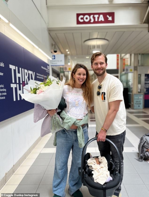 Caggie Dunlop, de Made in Chelsea, revela el nombre de
