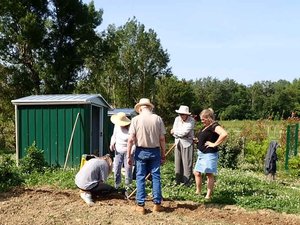 Cahuzac. La Casa de Emilienne con jardines compartidos