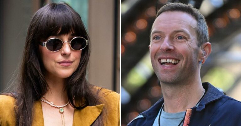 Chris Martin y Dakota Johnson 'se separan tras siete años