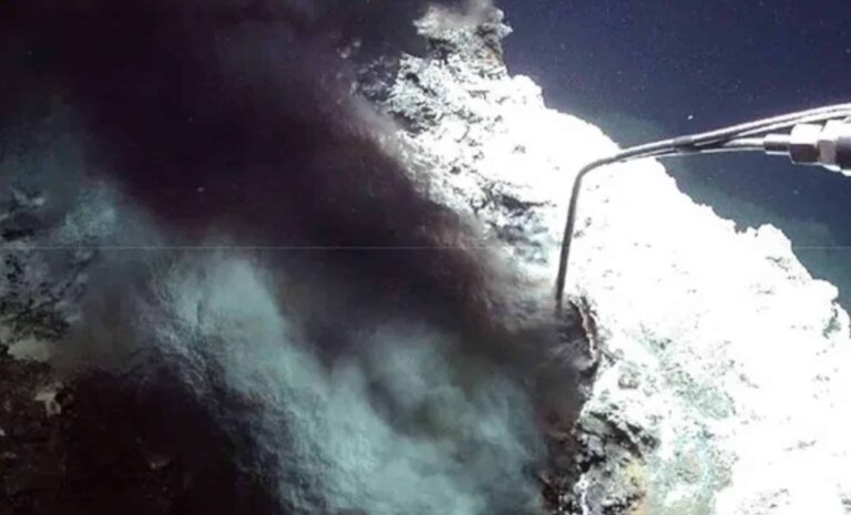 Científicos asombrados por el surgimiento de un fenómeno raro desde