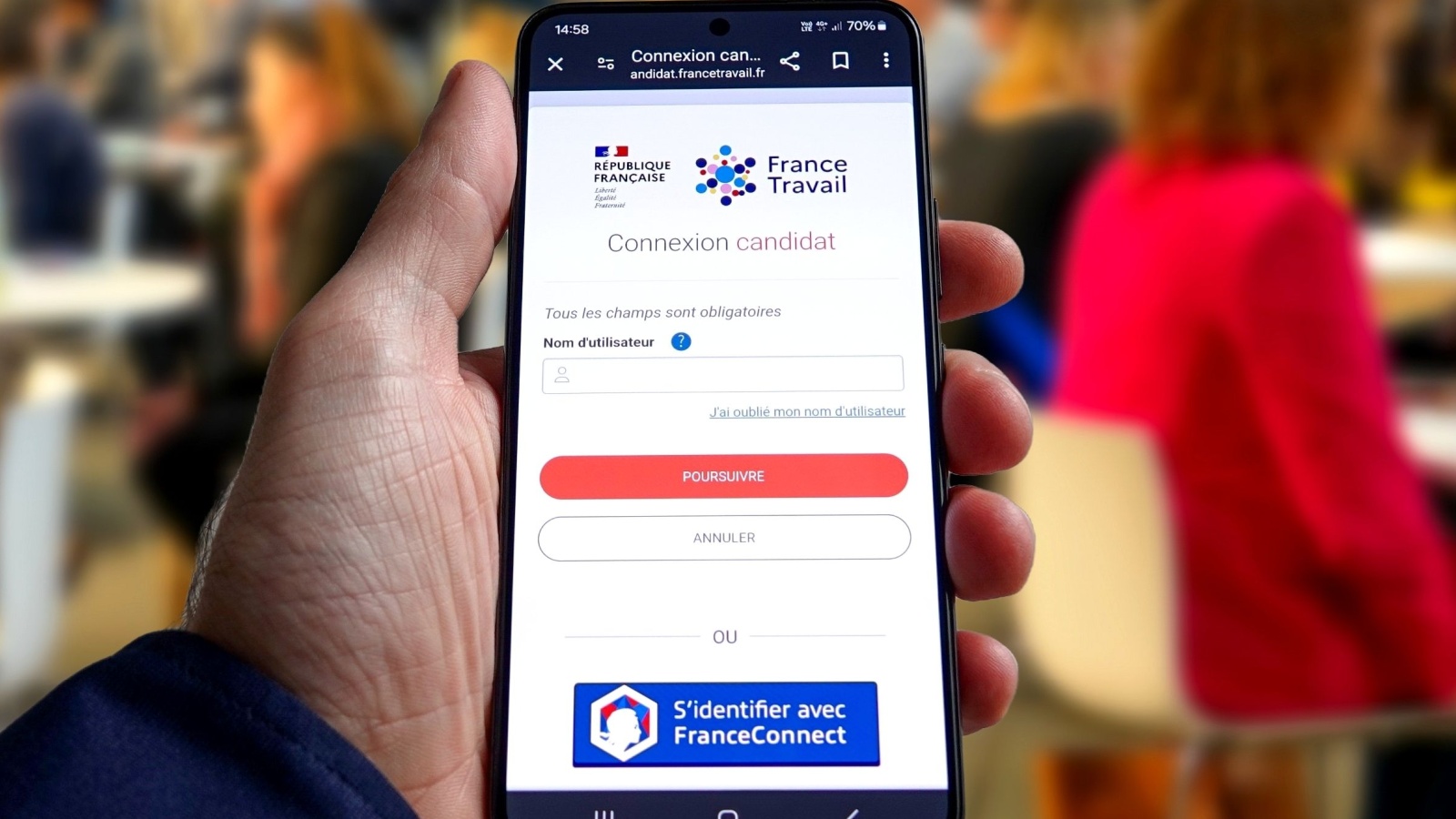 Cómo modificar o restablecer tu contraseña de la CAF