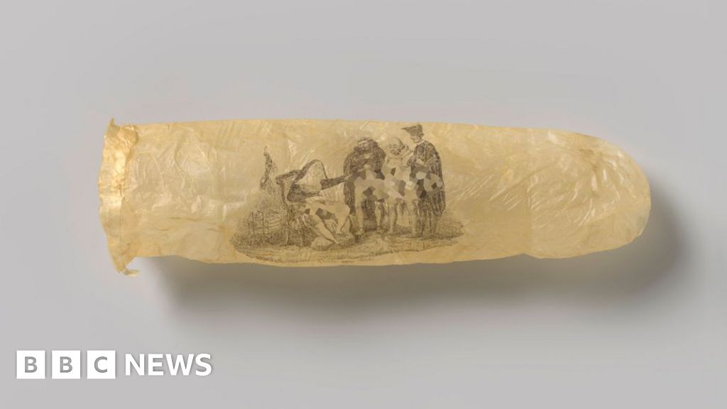 Condom de 200 años expuesto en un museo de Ámsterdam