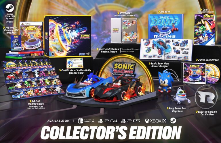 CrossWorlds tendrá edición de coleccionista, personajes de Sonic Prime y