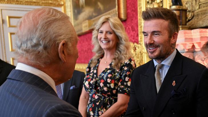 David Beckham nombrado caballero por Carlos III (y no fue