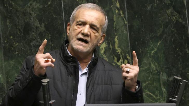 Después de los ataques estadounidenses, el presidente iraní grabado en