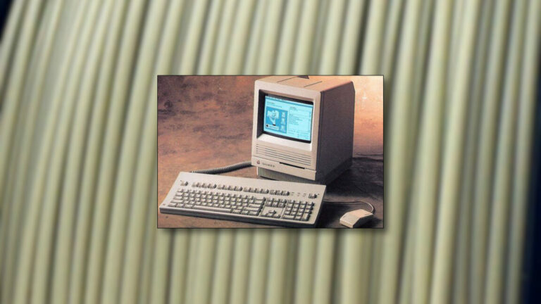 El color plástico clásico de Mac en peligro de extinción