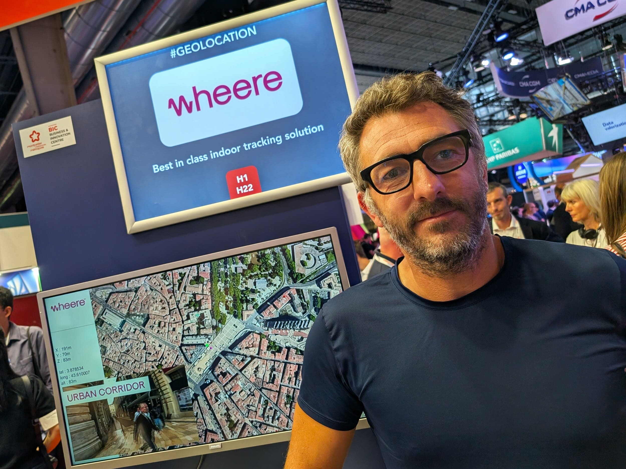 El francés Wheere desarrolla su tecnología de geolocalización que atraviesa