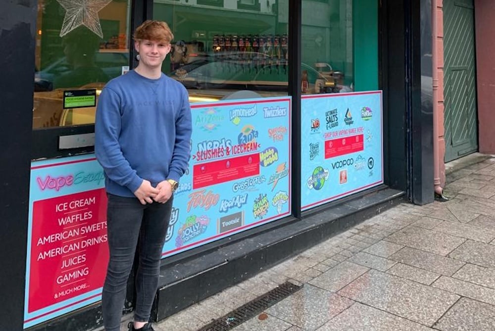 El propietario de la tienda de vapeo de Armagh opina