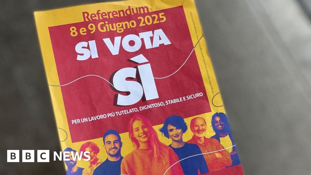 El referéndum sobre la ciudadanía en Italia polariza al país.
