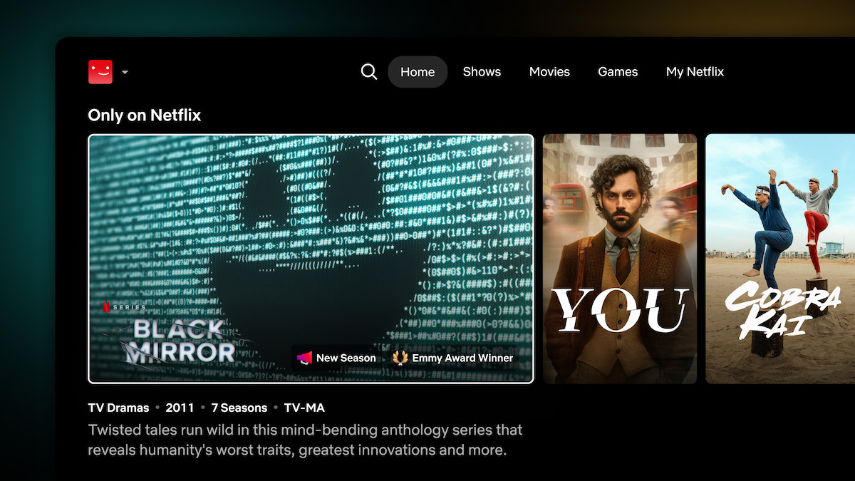 En fase de despliegue, la nueva interfaz de Netflix no
