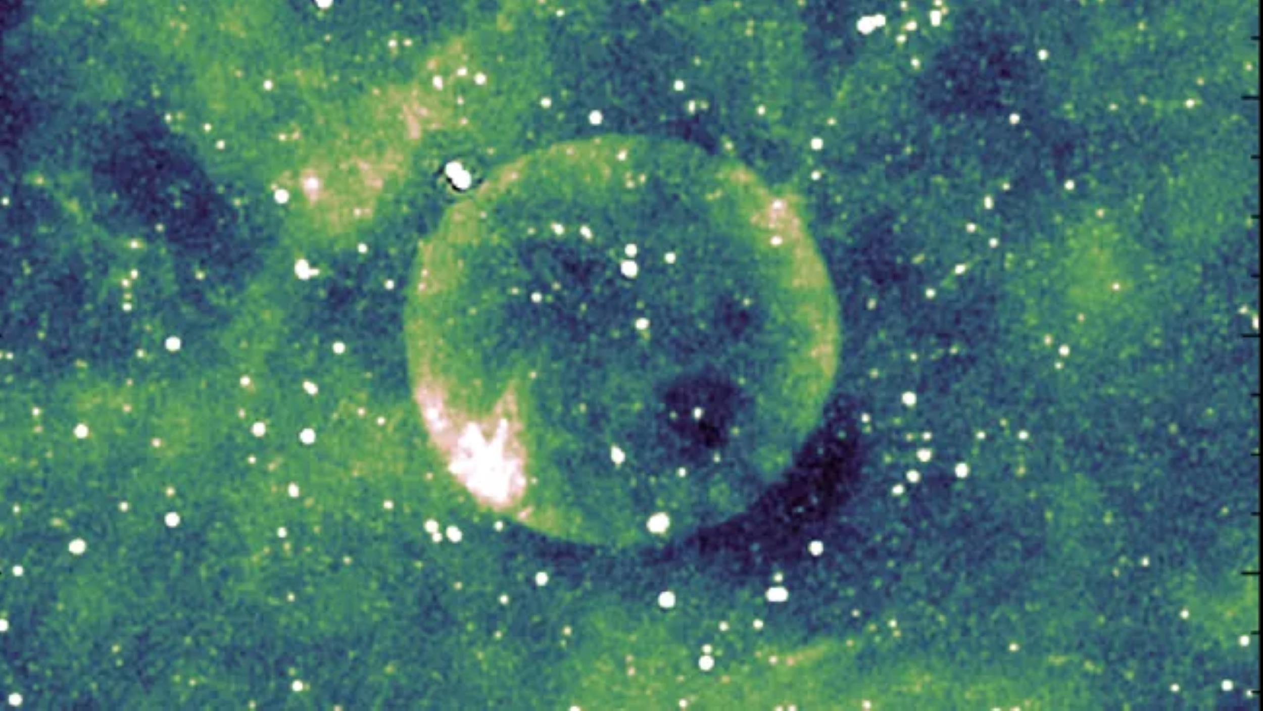 Esfera misteriosa llamada Teleios encontrada flotando en la Vía Láctea.