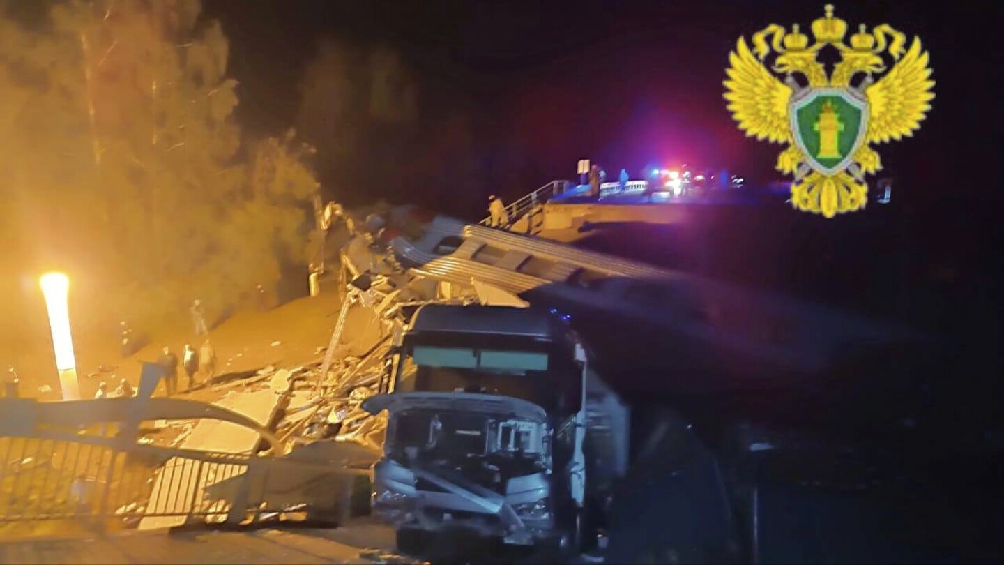 Explosiones derriban 2 puentes en regiones rusas limítrofes con Ucrania,