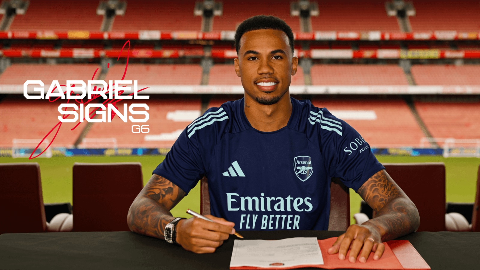 Gabriel firma nuevo contrato con el Arsenal | Noticias