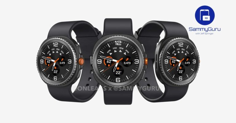 Galaxy Watch 8 Classic podría tener solo un tamaño, se