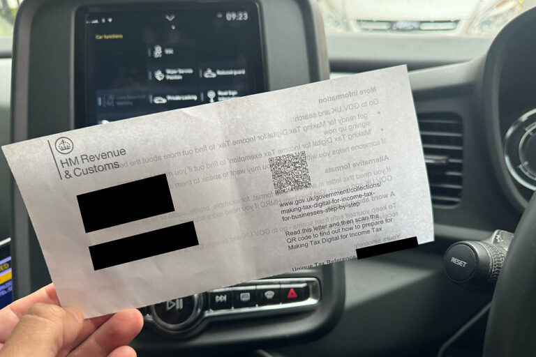 HMRC comienza a enviar cartas a los taxistas y trabajadores