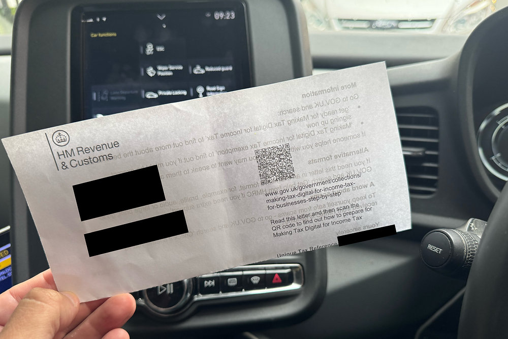 HMRC comienza a enviar cartas a los taxistas y trabajadores