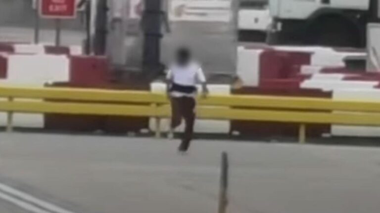 Hombre perseguido en la pista del aeropuerto de Heathrow cerca