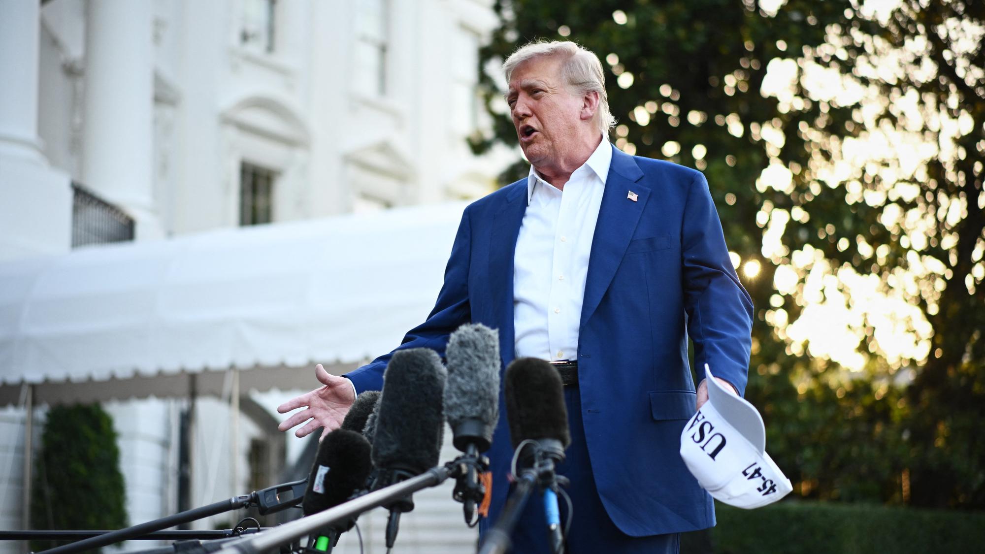 Israël, Irán, CNN... Trump tenía algo que decir de todos