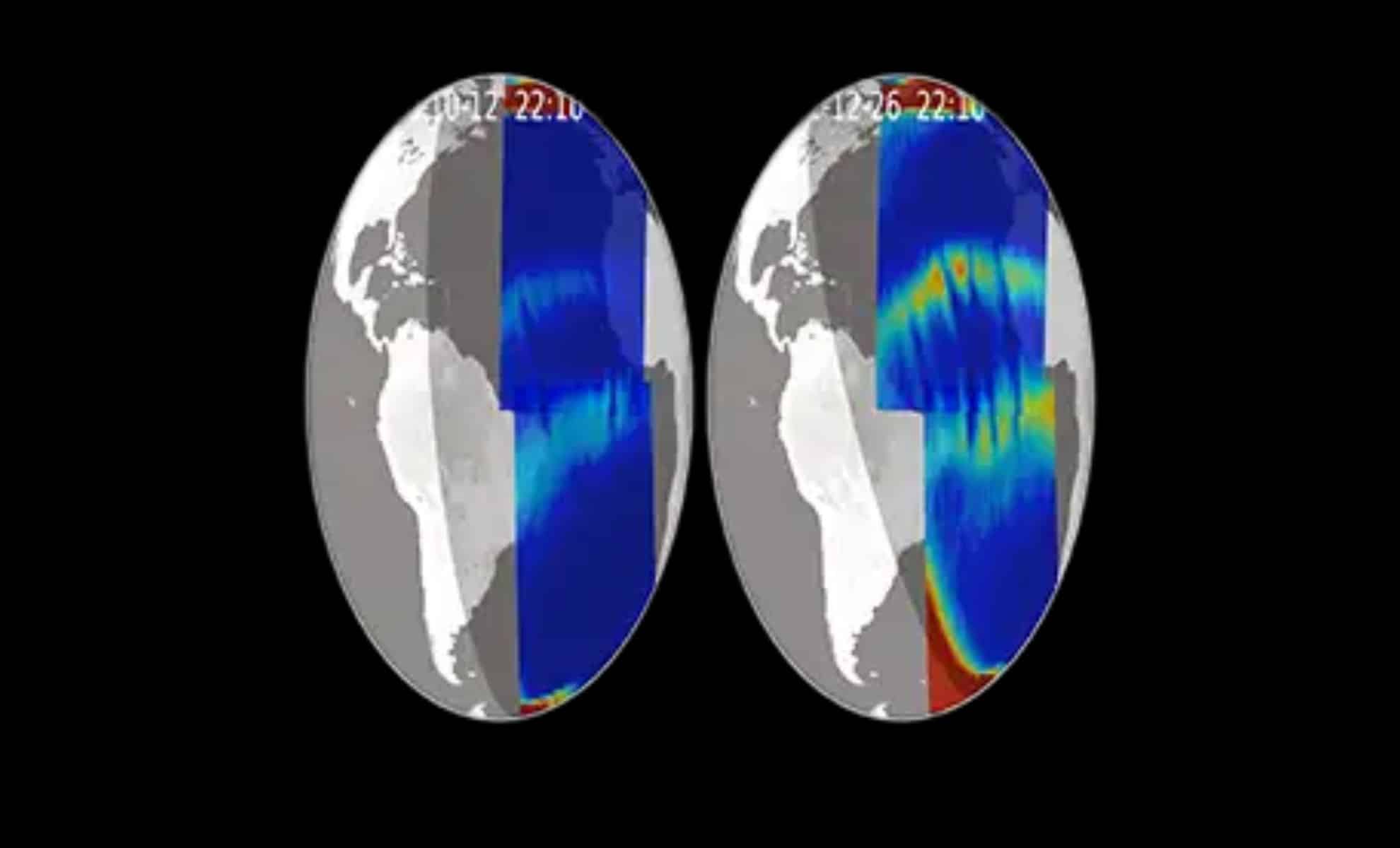 La NASA descubre extrañas estructuras en forma de X en