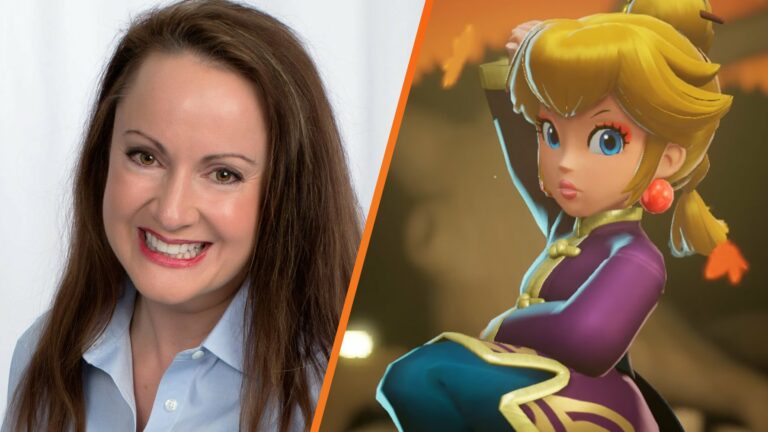 La actriz de voz de la Princesa Peach durante 18