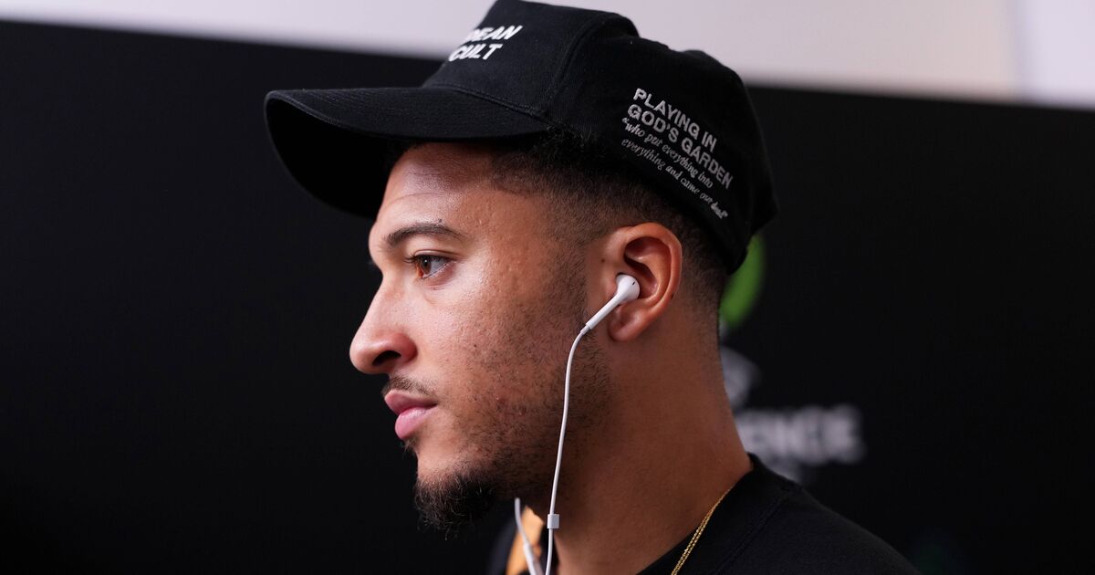 La situación de Jadon Sancho después de que el club