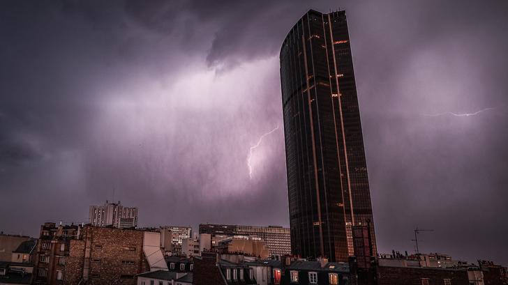 Las impresionantes imágenes de los árboles arrancados y de las