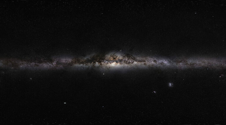 Las simulaciones encuentran remolinos fantasmales de materia oscura siguiendo los