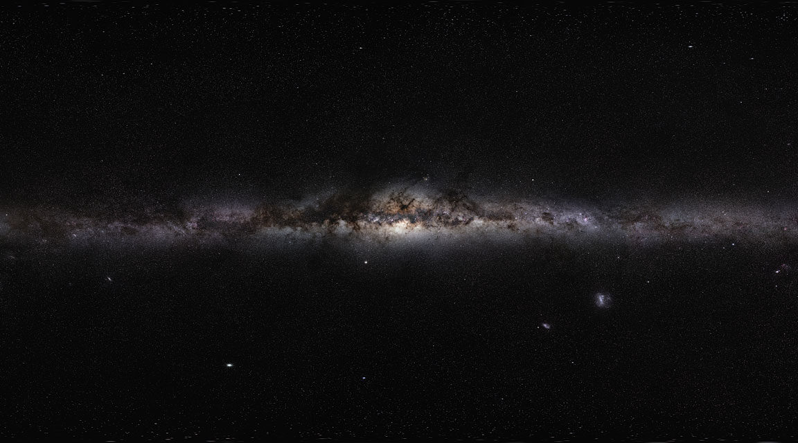 Las simulaciones encuentran remolinos fantasmales de materia oscura siguiendo los