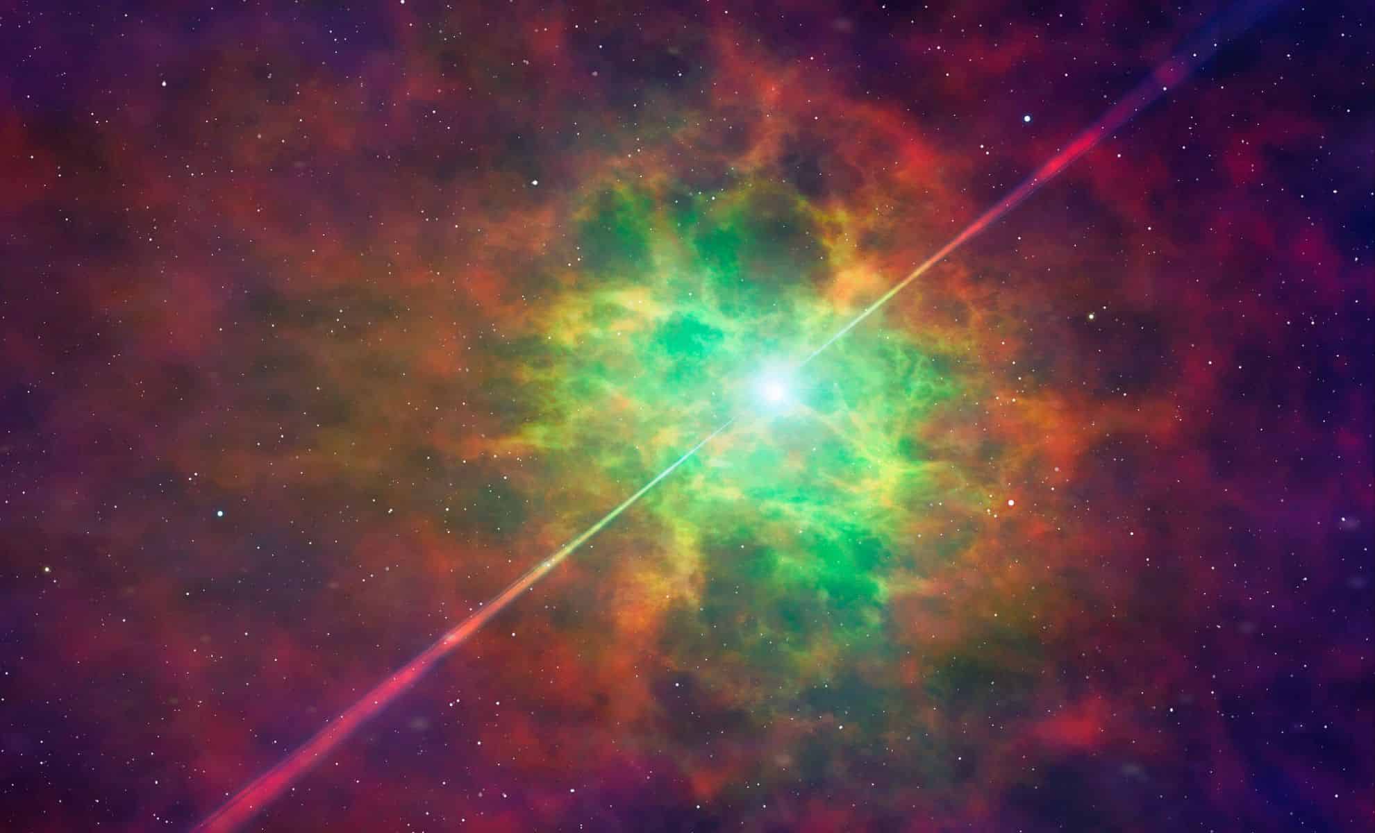 Los astrónomos acaban de descubrir uno de los jets más