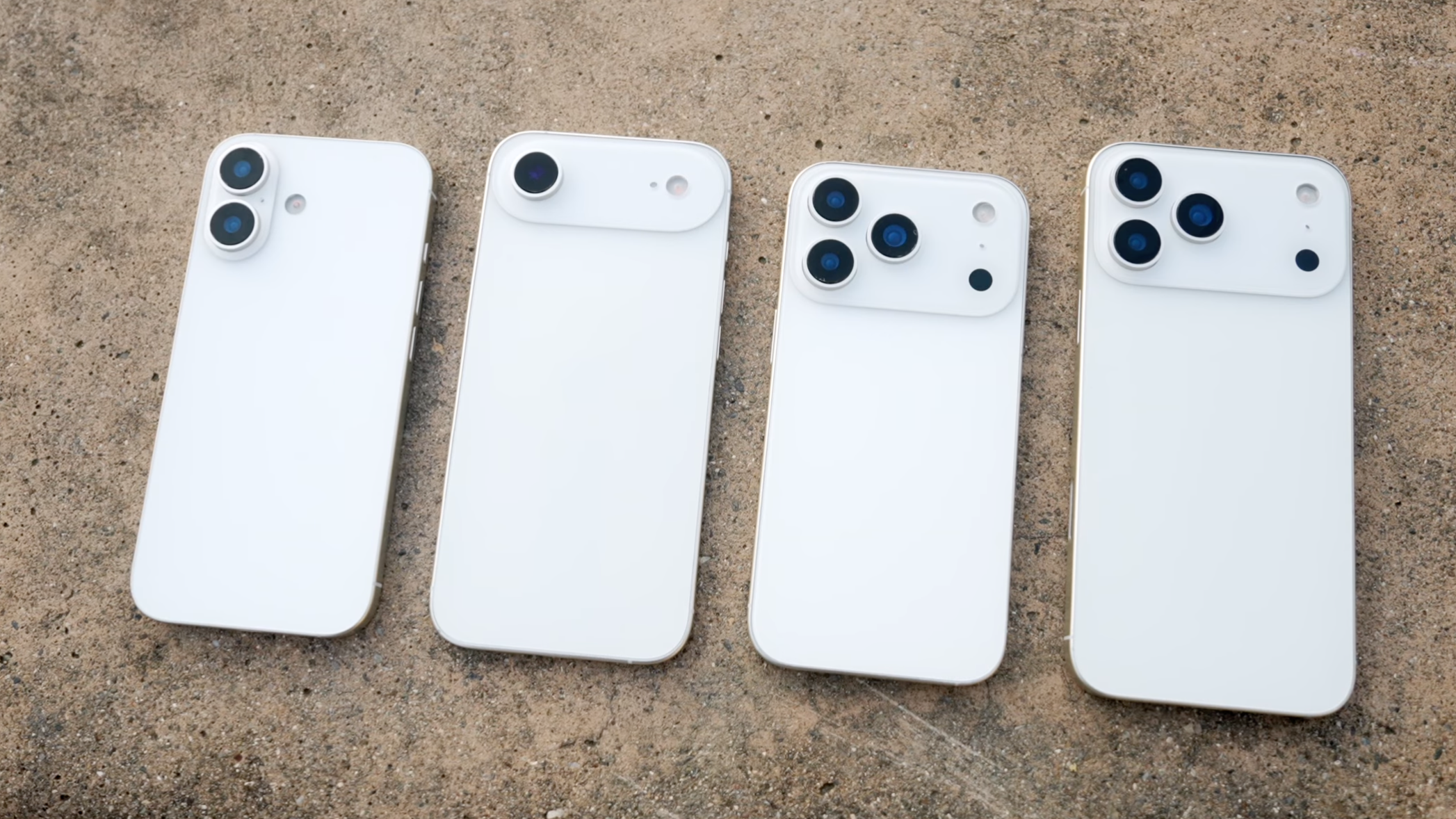 Los cuatro modelos del iPhone 17 acaban de ser revelados