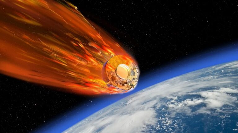 Los satélites están contaminando la atmósfera de la Tierra con