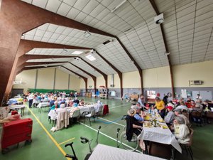 Montredon-Labessonnié. Encuentro inter-EHPAD: conexión y convivencia