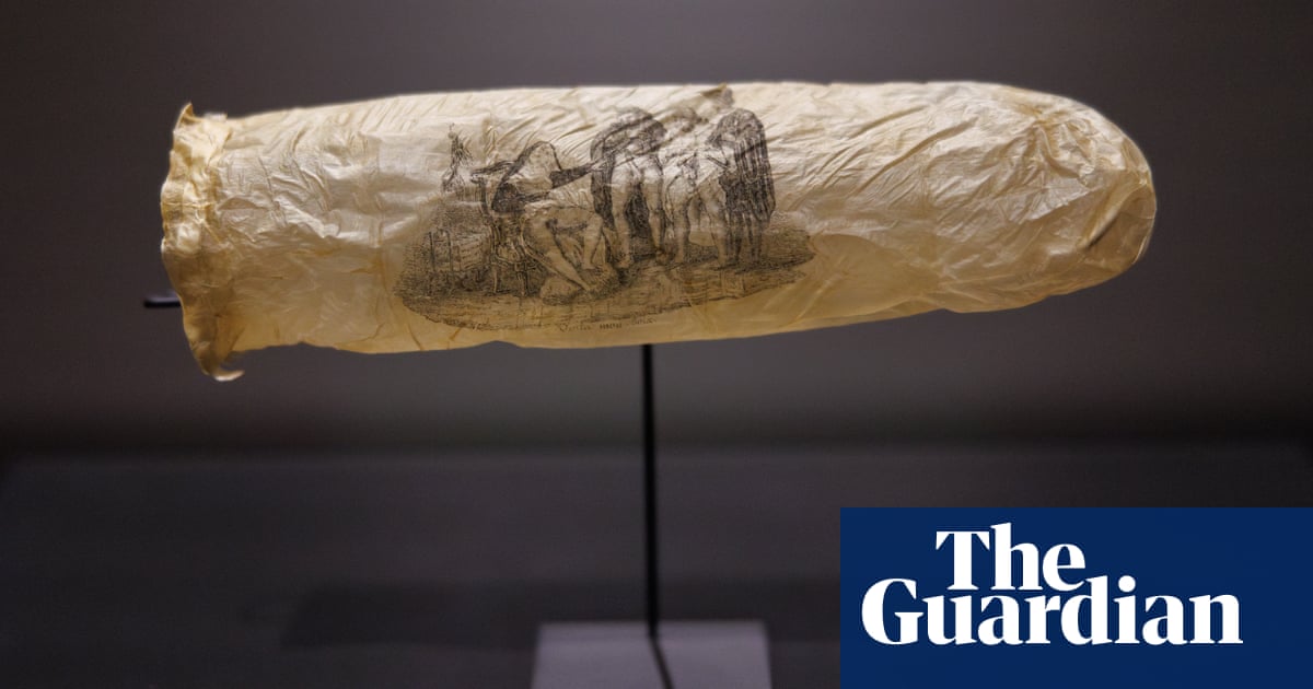 Museo holandés exhibirá un condón de 200 años, probablemente hecho
