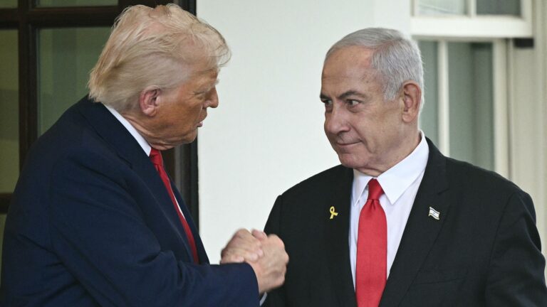 Netanyahu agradece de manera enfática a Trump tras los primeros